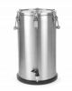 Steel food thermos with tap 35 liters - code 710326