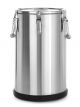 Steel food thermos with tap 35 liters - code 710302
