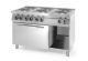 6-plate electric cooker Kitchen Line with convection electric oven GN 1/1 - code 226247