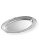Meat and sausage platter - 300X220 mm Oval, steel
