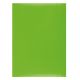 Elasticated File OFFICE PRODUCTS, cardboard, A4, 300gsm, 3 flaps, green