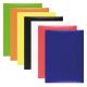 Elasticated File OFFICE PRODUCTS, cardboard, A4, 300gsm, 3 flaps, assorted colours