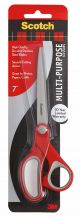 Office Scissors SCOTCH® (1408), ergonomic, 18cm, red-grey