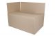 Cardboard Packing Box, with flaps, 550x400x322mm, grey
