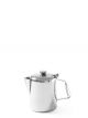 Steel coffee pot with lid - 1 L