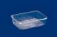 Rectangular container transparent KP-818 750ml PP, price per pack 50pcs