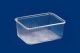 Rectangular container transparent KP-819 1250ml PP, price per pack 50pcs