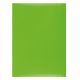 Elasticated File, OFFICE PRODUCTS, cardboard/lacquered, A4, 350 gsm, 3 flaps, green