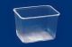 Rectangular container transparent KP-823 2000ml PP, price per pack 50pcs