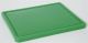 HACCP cutting board - GN 1/2 green for vegetables
