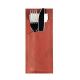 Cutlery case, 20 x 8.5 cm, pack of 520 pieces, maroon with colourful napkin