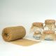 Jute ribbon on roll 10m x 15cm, natural color