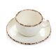 Opal cup with saucer 90 mm - 777763