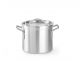 High pot with lid for the aluminium Profi Line range Wed. 205 X 180 H