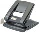 Hole punch, KANGARO Aion-20G/S, punches up to 10 sheets, metal, in a PP box, metallic grey