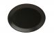 Fine Dine Oval plate Coal 310x240 mm- code 04ALM001513