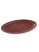 Wooden Non-Slip Tray - Oval 230X160 Mm