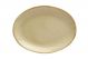 Fine Dine Oval plate Sand 330x260 mm- code 04ALM001398