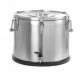 Steel food thermos with tap 50 l - code 710333