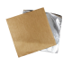 Aluminium sheets 30x30cm 1000pcs brown paper+aluminium, weight 55g/m2, 4.92kg. TnP (55088)
