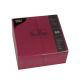 Napkins maroon 2-layer, folded 1/8, 33 cm x 33 cm, pack of 80 pieces