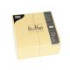 Napkins champagne 2-layer, folded 1/8, 33 cm x 33 cm, pack of 80 pieces