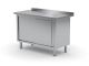 Wall mounted table, cabinet with sliding doors - welded - code 811641