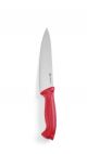 HACCP red chef's knife for raw meat