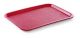 Polypropylene tray -Fast Food red