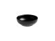 FINGERFOOD - round bowl dia. 7 x 3,5 cm black melamine