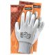 White polyurethane coated nylon gloves Jobmaster 5-100PS, size 10-XXL