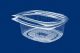 Salad container PET oval 1000ml, 50 pieces