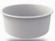 White paper bowl 360ml for ice cream, 25pcs, diameter 102mm (k/20)