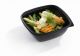 Bowl square salads, dishes, soup black PP SABERT 750ml, price per pack 50pcs