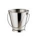 Mini-bucket for serving dia 12xh12 cm stainless steel