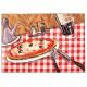 Paper pads 31x43cm PIZZA 70gr embossed, 500 pieces