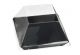 Quartz - square plate PS black, 200pcs, 90x90x17mm, reusable (k/1)