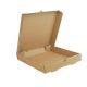 Pizza boxes 26x26cm, 100pcs straight corners h=4cm, grey-grey Wave E TnP