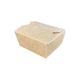  TAKEOUT BOX 550ml brown cardboard glued TnG, pack of 100