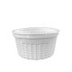 AIRPACK XPP round container 350ml, 25pcs (k/24) white fully recyclable