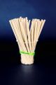KRAFT paper straws coated with beeswax, diameter 6mmx14,5cm pkg. 500pcs