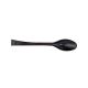 WAVE spoon black 40pcs. (k/30) reusable