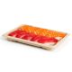 Sushi Box 5 tacka z trzciny 23,5x15,5x2 op.50szt., naturalny, biodegradowalny (k/16)