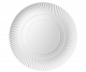 Paper plate for pizza TnG white 32 cm, weight 320g, price per 100 pieces