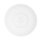 PLA flat lid for salad bowl 185mm, 75pcs., biodegradable (k/4)