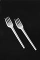 Reusable fork PS S+ white a.100 pcs.