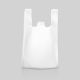 HDPE carrier bags 16/33 cm pack of 200 pieces.