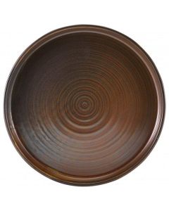 Fine Dine tallrik med kant Rustik koppar Diverse Diameter 260mm - kod 777053