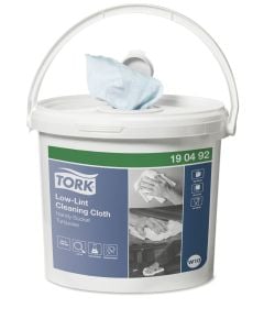 TORK Porszegény tisztítókendő vödörben W10 Handy Bucket op. 4 db