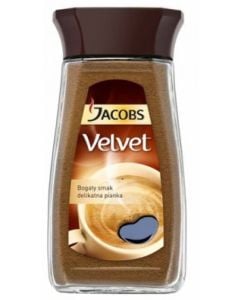 JACOBS VELVET instant kávé, 200 g, 1 db-os kiszerelés.